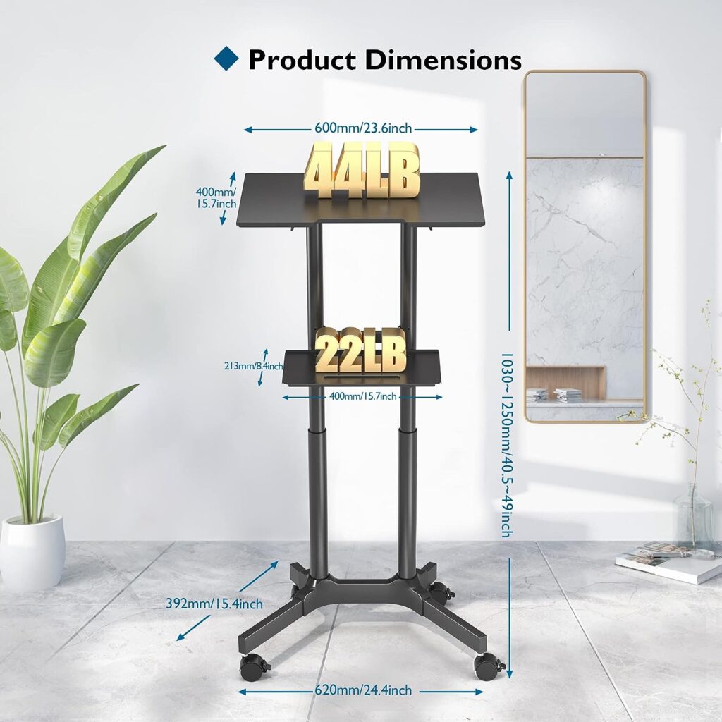 1home Mobile Laptop Table Stand